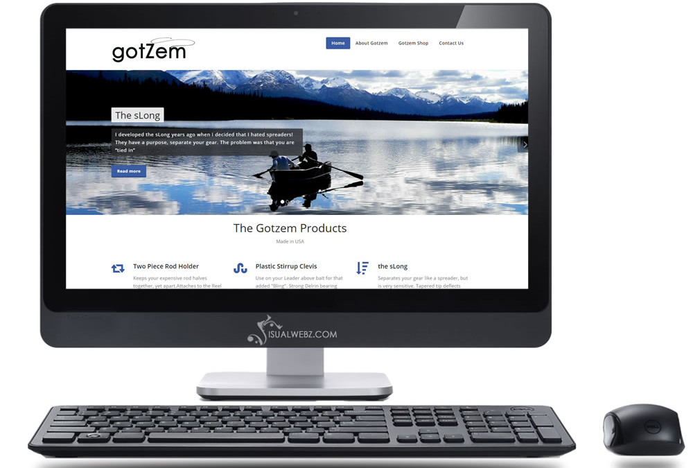 E-Commerce Website – Fishing Products
