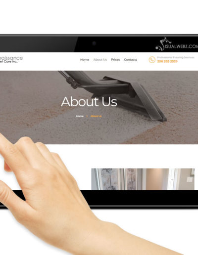 Seattle Carpet Cleaning Web Design